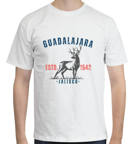 Camiseta T-shirt Guadalajara  Jalisco Souvenir Venado