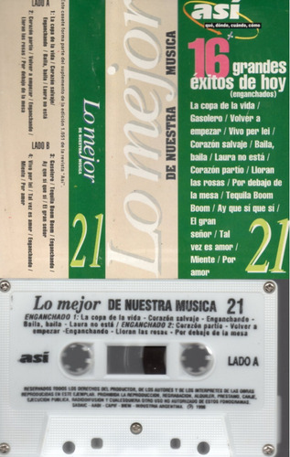 Lo Mejor De Nuestra Musica Lote Cassettes (Usado)