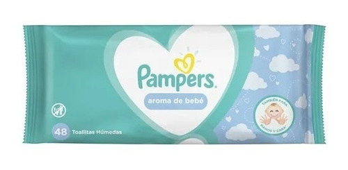 Toallitas Húmedas Pampers Aroma De Bebé 6 Packs X 48 unid