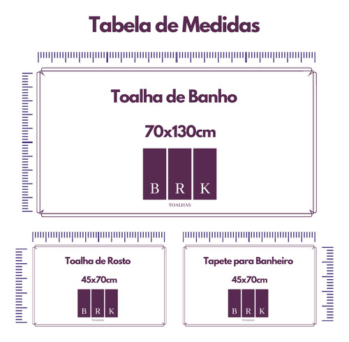Jogo De Toalha Banhão C/ Tapete Antiderrapante 100% Algodão