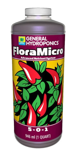 General Hydroponics / Serie Flora, Floramicro 946 Ml 