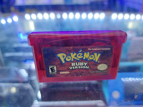 Pokemon Ruby Versión Game Boy Advance Original Americano 