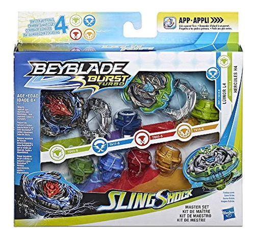 Beyblade Burst Turbo Slingshock Master Set