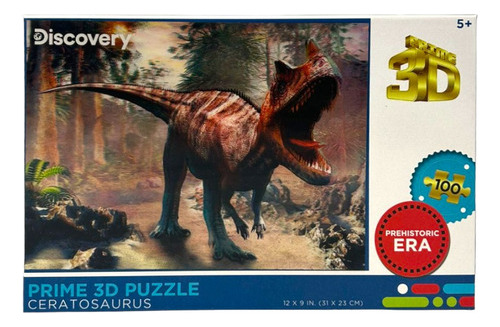 Puzzle Rompecabezas 3d Prehistoric Era 100 Piezas