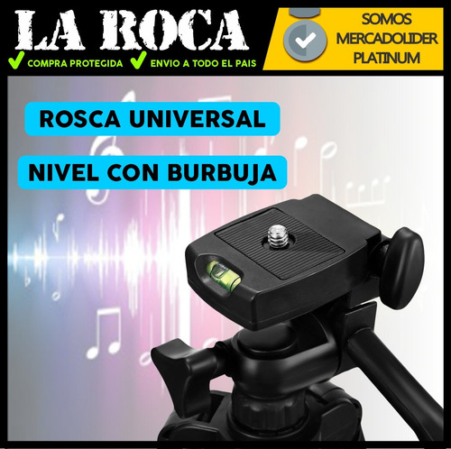 Imagen 6 de 10 de Tripode Camaras Extensible Profesional Metalico Cuotas