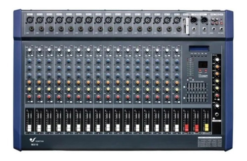 Consola De Sonido Venetian Mx 16 Mixer 16 Canales