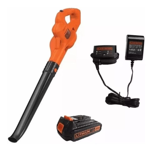 Soplador De Hojas Inalambrico Black Decker Lsw221 20v