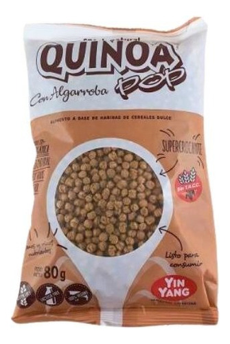 Quinoa Pop De Algarroba Yin Yang X 80 Gr