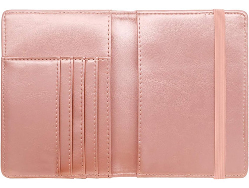 Funda Para Pasaporte, Tapa De Pasaporte Con Bloqueo Rfid De