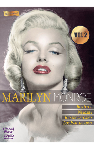 [pack Dvd] Marilyn Monroe Vol.2 (4 Discos)