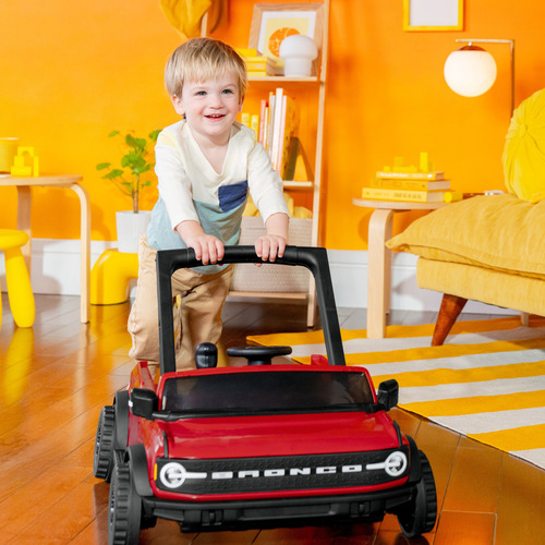 Andadera 4 En 1 Bronco Rojo Bright Starts 12823 Color 0600-rojo