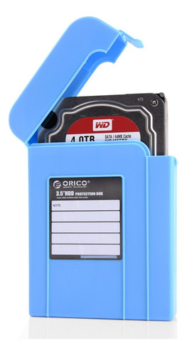 5 Piezas Protector De Disco Duro De 3,5 PuLG Color Polychromatic
