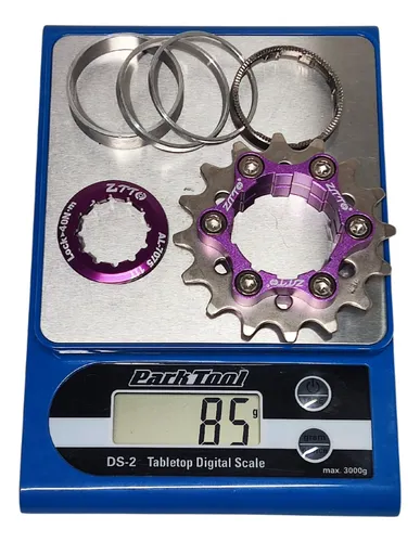 Kit Single Speed Ztto 16 Dentes P/cassete Freehub Hg Roxo P Kit Single Speed Ztto 16 Dentes P/cassete Freehub Hg Roxo P