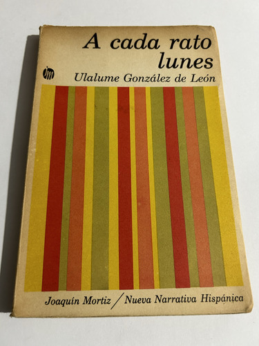 Libro A Cada Rato Lunes - González De León - Oferta