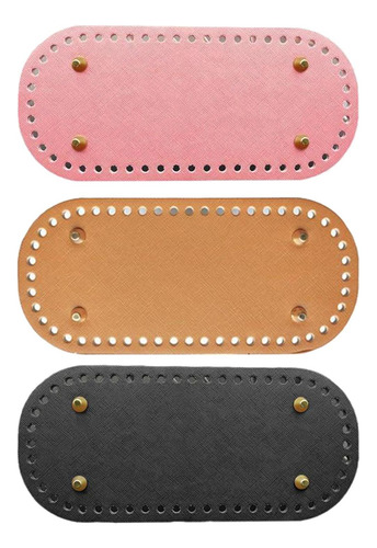 Bolsas De Hombro De Ganchillo Diy Negro Marrón Rosa