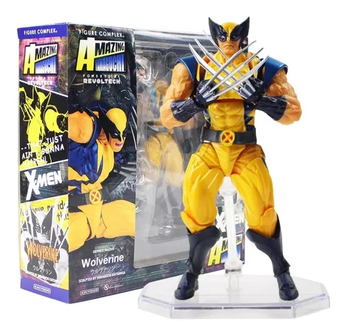 Wolverine X-men 16 Cm Revoltech Amazing Yamaguchi