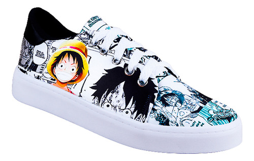 Tenis Luffy Cosplay One Piece Manga Piratas Anime 426-bo