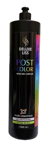 Máscara Post Color Deluxe Liss® Ultra Ácida 1lt