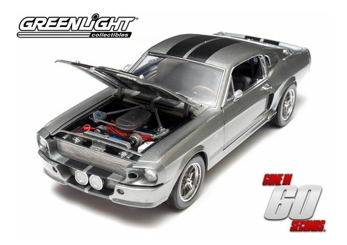 Auto Escala 1:24 - Ford Mustang 1967 - Eleanor 60 Segundos