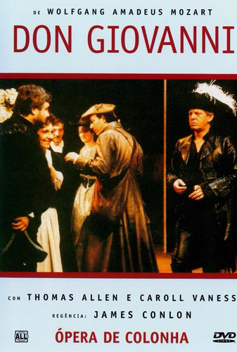 Don Giovanni - Ópera De Colonha - Dvd - Thomas Allen