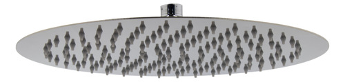 Regadera Redonda Acero Inoxidable 30cm Con Brazo Cromada