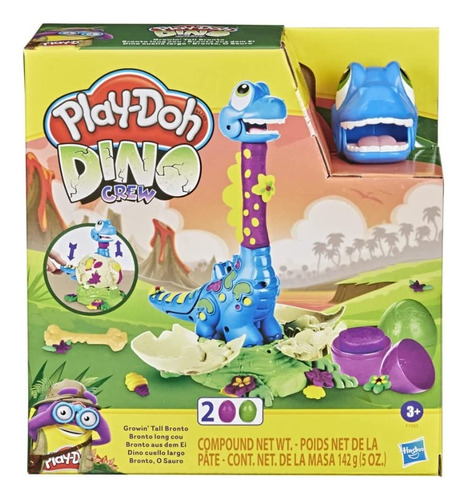 Play Doh Dino Crew Cuello Largo F1503 Hasbro
