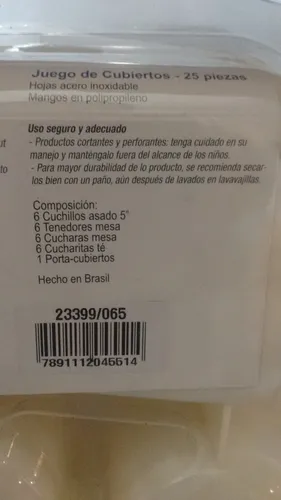 Juego De Cubiertos Tramontina