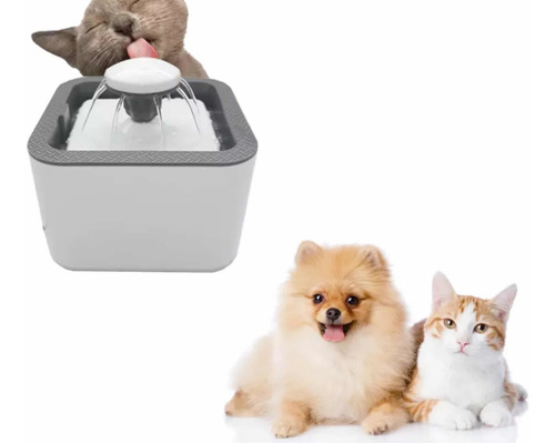 Imagen 4 de 4 de Bebedero Para Gatos + 4 Filtros, Bebedero Eléctrico