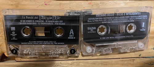 Cassettes Felipe Camiroaga (pase Lo Que Pase, Luciano Bello)