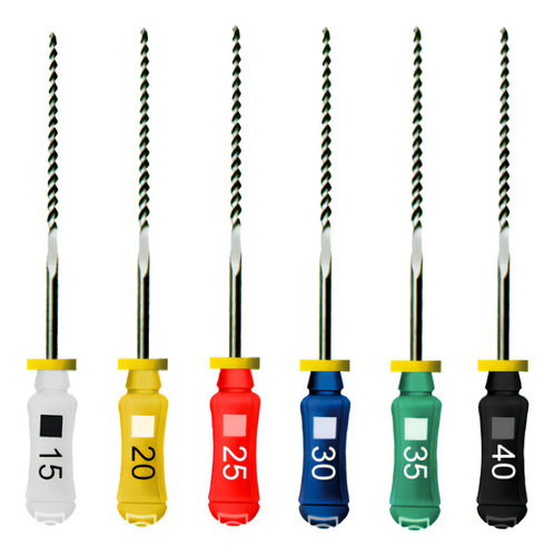 Lima Manual Tipo K File 25mm N° 15 A 40 1° Serie Endodontia