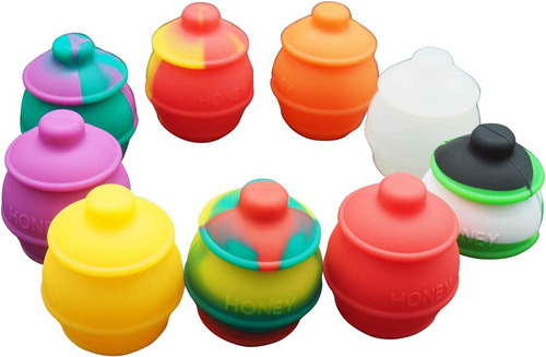 Gentcy 35ml 3p Recipientes De Silicona Frascos Recipientes P