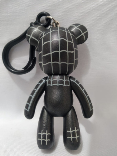 Imagen 2 de 2 de Llavero Bear Black Spiderman Popobe
