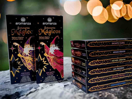 Sahumerios Magicos Aromanza 5 Aromas Fragancia Variedad Aromática