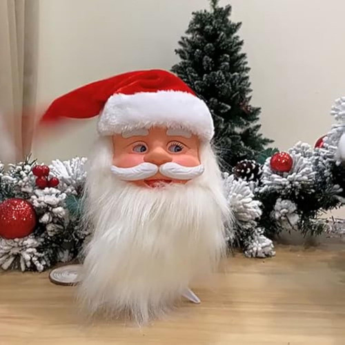 Papá Noel Electrónico De Navidad Juguete A Pilas Con Sonido