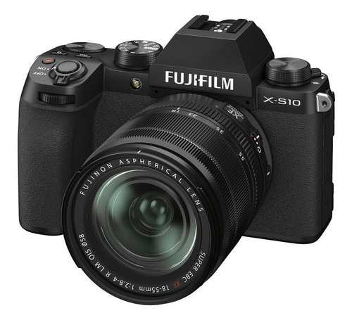 Imagem 2 de 5 de Fujifilm X-S10 FF200001 mirrorless cor preto