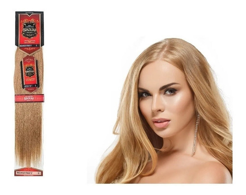 Extension De Cabello Brazilian 18 PLG 100%  Rubio Obscuro #8