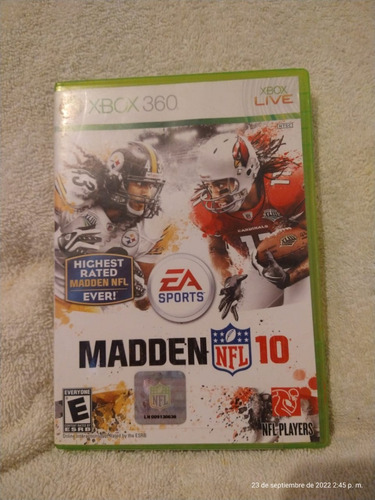 Madden 10 Nfl Xbox 360 Físico Original Caja