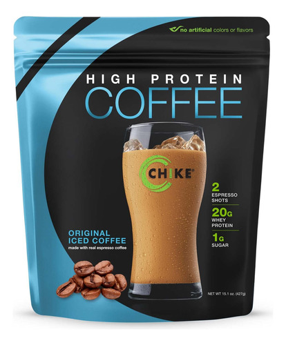 Chike Proteina Nutricion Alta Cafe Moca, 1,2 libra, Chi1001/