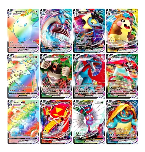 Kit de 5 - 30 Cartas Pokémon MEGA EX (Sem Repetidas)