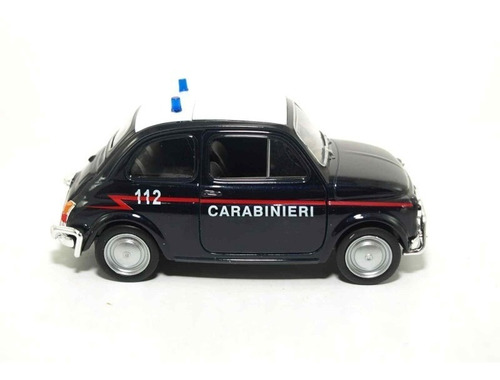 Fiat Nuova 500 Carabinieri Policia Italia