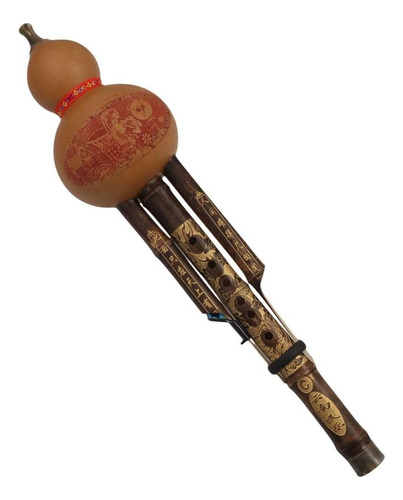 Hulusi Chino: Flauta Ancestral De BambĂș Y Cucurbit Musical