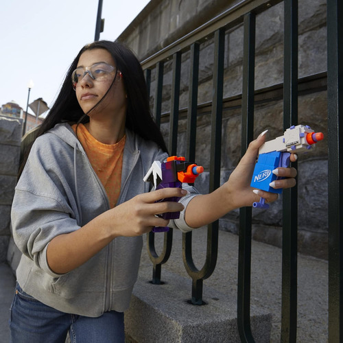 Nerf Microshots Minecraft Ender Dragon Y Elder Guardian Mini