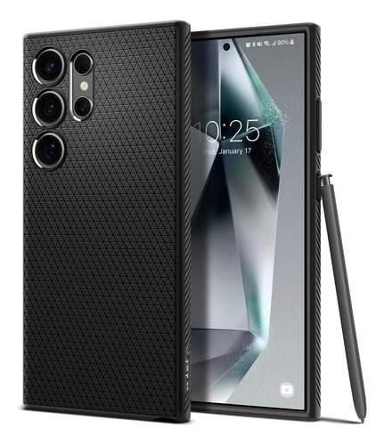 S24 Ultra Spigen Liquid Air Matte Black