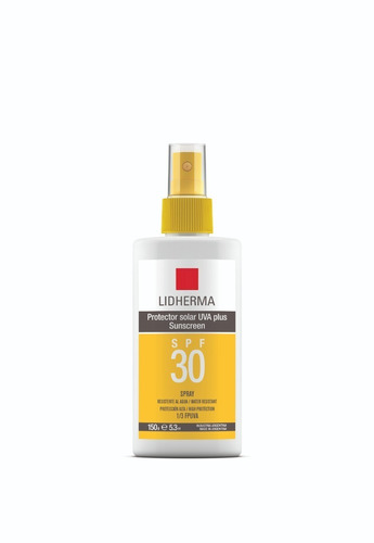 Protector Solar Uva Plus Spf 30 - Spray - Lidherma