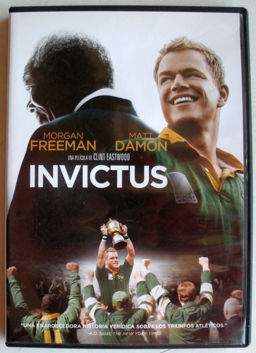 Dvd - Invictus - Clint Eastwood - Matt Damon  Morgan Freeman