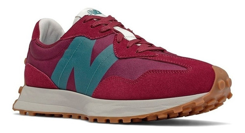 Imagen 2 de 10 de Zapatillas Hombre Original New Balance | Ms 327 He1 - Bordó