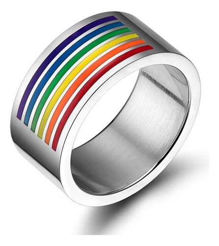 Anillo De Pulsera Lgbt Multicolor For Man & Woman