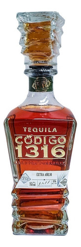 Tequila Código 1316 Extra Añejo 750 Ml