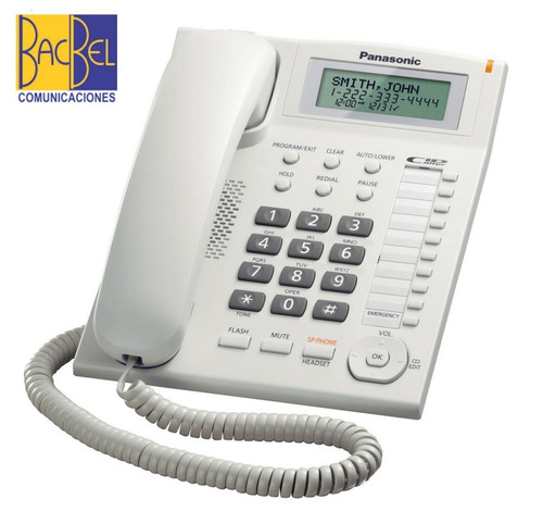 Imagen 2 de 4 de Panasonic Teléfono Fijo Manos Libres Kx-ts880 Identificador