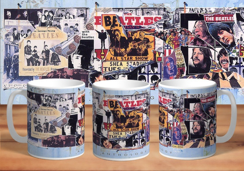 Taza De Ceramica The Beatles #4